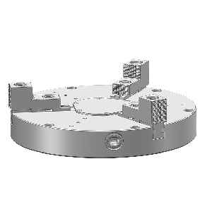 Extra plochá 3-čelisťová sklíčidla s válcovým upnutím