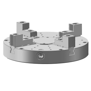 Extra plochá 4-čelisťová sklíčidla s válcovým upnutím