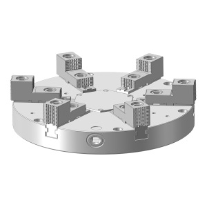 Extra plochá 6-čelisťová sklíčidla s válcovým upnutím