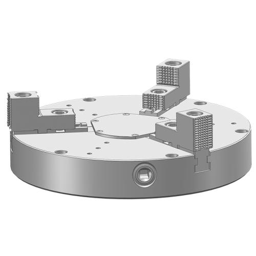 Extra ploché 3-čelisťové sklíčídlo 1000 mm, válcové upnutí