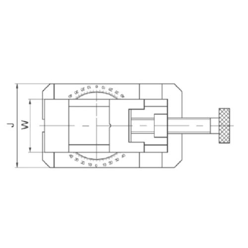 Sinusový svěrák, 2 úrovně TMV-SB2 120
