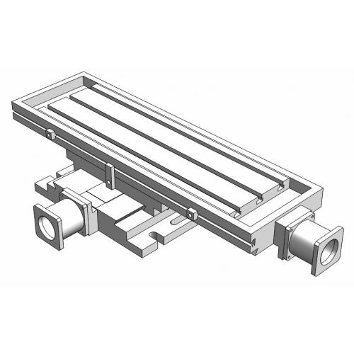 Křížový stůl s pohonem, typ KN 4, 470 x 240