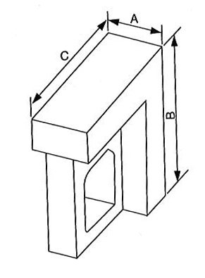 Úhelník 102 x 150 mm