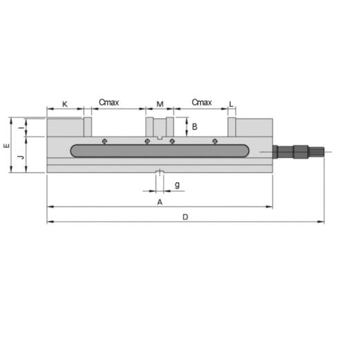 Dvojitý svěrák mechanický, JW 150