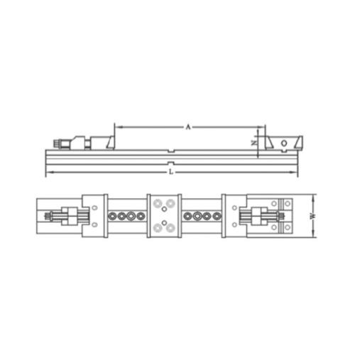 Dvojitý středicí svěrák, JW 175, kap. 2 x 120