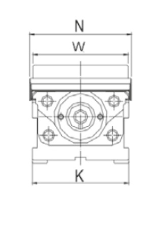 Silový svěrák McFix 2, šířka čelistí 160 x 300 mm