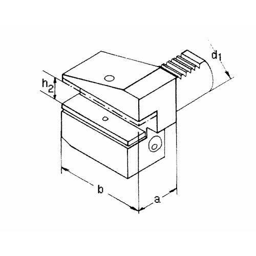 Držák radiálního nástroje pravý, obrácený B3 – 16 x 12