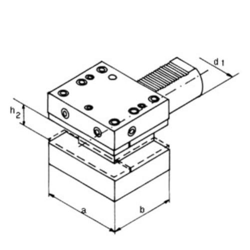 Čtyřhranný držák nástrojů D1 – 30 x 20