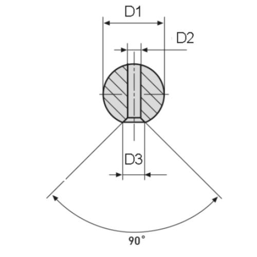 Kulová tryska Ø 8 mm