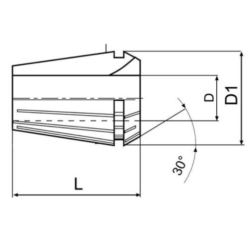 Kleština ER 8, Ø 3