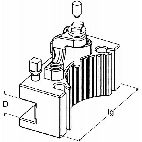 Držáky nástrojů CD 40 150