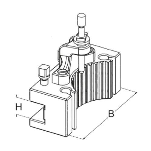 Držák nástrojů D1D 63 180