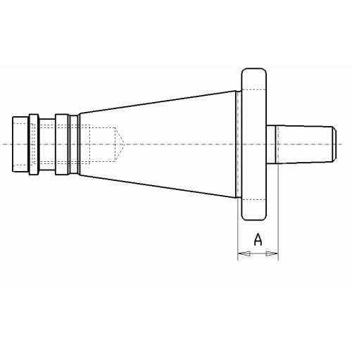 Trn pro vrtací sklíčidlo DIN 2080, SK 30, B16
