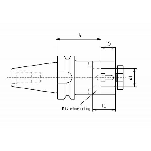 Kombinovaný trn MAS-BT 40 Ø 16