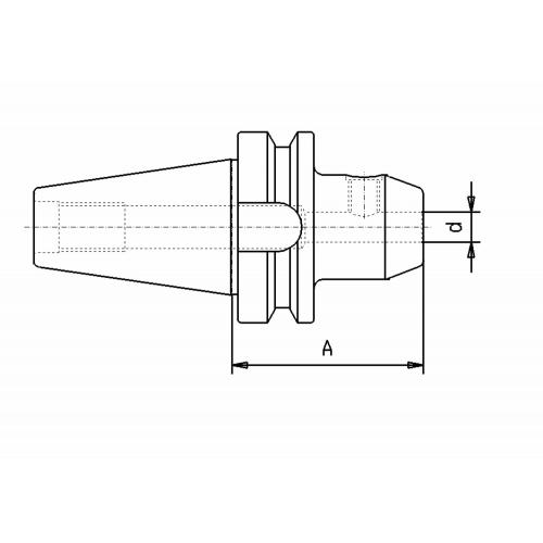 Weldon MAS-BT 40, Ø 6 x 100