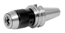 Vrtací NC sklíčidlo s hákovým klíčem MAS-BT 40, 3–16 mm