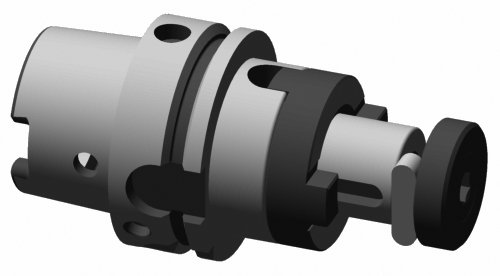 Kombinovaný trn HSK-A 63 , Ø 16 x 60