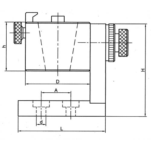 Montážní blok, indexovatelný, SK/BT 30