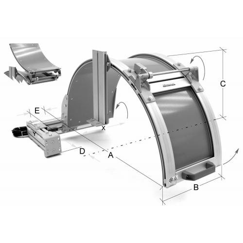 Ochranný kryt extra velký FS 04 max. Ø 630 mm