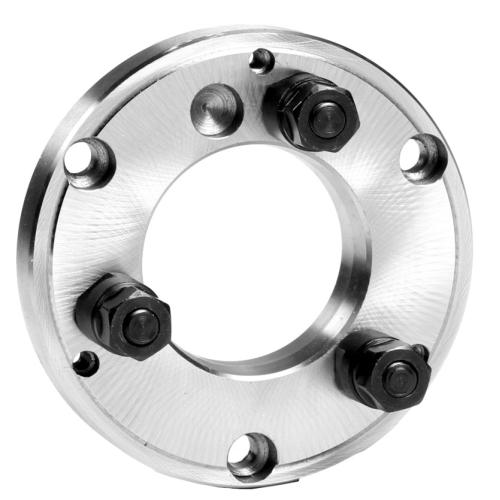 Ocelová příruba pro sklíčidlo s jemným radiálním nastavením Ø 160, DIN 55027-3"