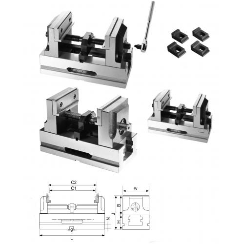 Samocentrovací svěrák ZSM 2, šířka čelistí 130 mm