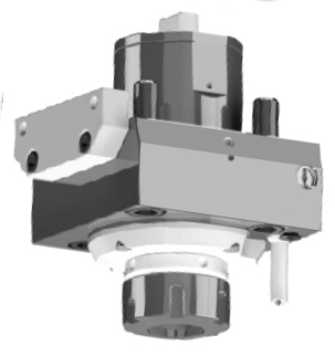 Poháněný nástroj vel. 60 mm , pro Okuma, ER 32, axiální, EK