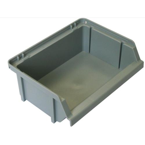 Box šedý, malý, 130 x 100 x 50 mm