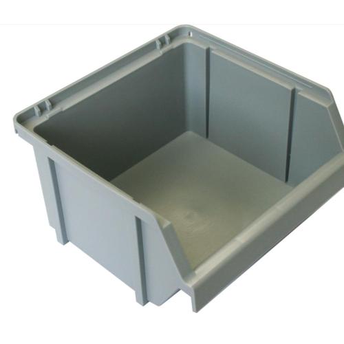 Box šedý, střední, 130 x 130 x 70 mm