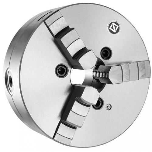 Tříčelisťové sklíčidlo 160 mm, ocel, DIN 55029-5", jednodílné čelisti, CAMLOCK