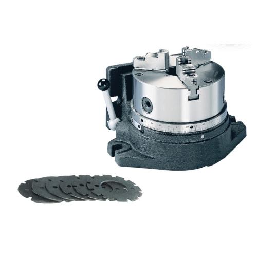 Dělicí hlava vodorovná/svislá se soustružnickým sklíčidlem Ø 165